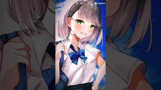 Anime list waifu vtuber hololive  Shirogane Noel  jedag  jedug  edit shorte ❤️🎉😊 [upl. by Odlaner]