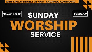 Sunday Worship Service  NLAG KUMBANAD  17 November 2024 [upl. by Ateekan]