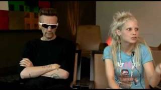 Die Antwoord  Interview  Sky City Grand Auckland 2011 [upl. by Hakceber]