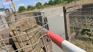 Hykeham Station Level Crossing Lincolnshire Friday 02082024 [upl. by Carolyn]