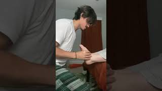 Bilaterally dorsiflexion test [upl. by Jarrad]