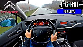 2009 CITROEN C5 HDI  Rainy POV Drive by AutoMob [upl. by Swithin532]