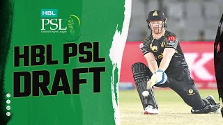 HBL PSL Draft Announcement  James Neesham HBLPSL9 [upl. by Neelehtak419]