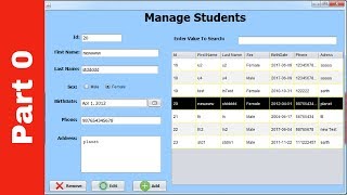 JAVA  Student Information System Project In Java Using NetBeans With Source Code  Part 0  Demo [upl. by Ellessig]