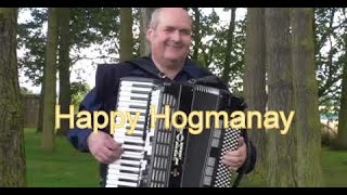 Hogmanay Accordion Music On Visit To Many Places In Scotland [upl. by Haron551]