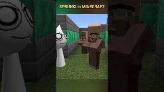 INCREDIBOX SPRUNKI MAZE Minecraft minecraft sprunki villager [upl. by Wrigley]