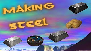 Conan Exiles  How to Make STEEL amp HARDENED STEEL [upl. by Roberts113]