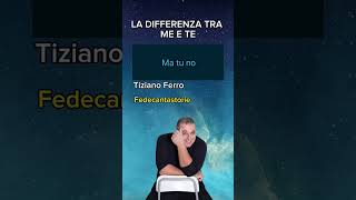 LA DIFFERENZA TRA ME E TE  Tiziano Ferro [upl. by Bathelda]