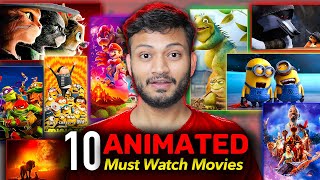 Top 10 Oscar Winning Animated Movies in 2024  Animated Movies  vkexplain [upl. by Akima723]