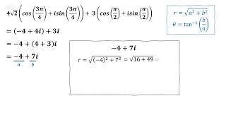 Adding Complex Numbers Polar Form [upl. by Doreen]