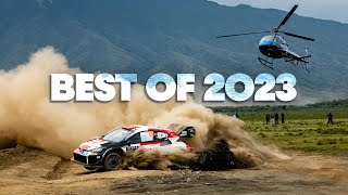 Rally Fans Rejoice Top Moments from 2023 WRC Season [upl. by Lek783]