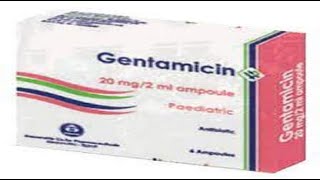 جنتاميسين أمبولات حقن مضاد حيوى واسع المجال Gentamicin Ampules [upl. by Schwartz455]