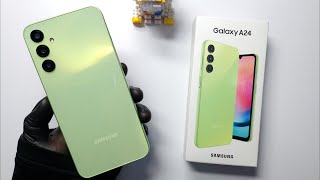 Samsung Galaxy A24 Unboxing  HandsOn Antutu Design Unbox Camera Test [upl. by Etennaej103]