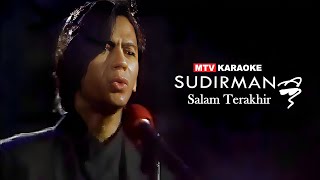 Sudirman  Salam Terakhir Karaoke [upl. by Raf]