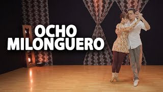 Ocho Milonguero Milonguero Style [upl. by Ahseela]