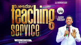 TUESDAY TEACHING SERVICE  REV HILLS AGBO  11TH NOV 2024 [upl. by Hiltan]