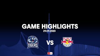 Game Highlights Straubing Tigers vs EHC Red Bull München 42  PENNY DEL 202324 [upl. by Animahs]