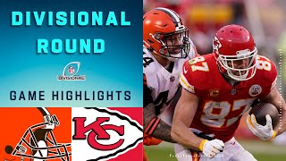 Browns vs Chiefs Divisional Round Highlights  NFL 2020 Playoffs [upl. by Dani]