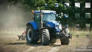 Talerzowanie 2018 New Holland t6080 i unia ares TXL 45m [upl. by Arza330]