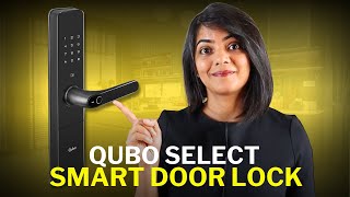 Best premium smart door lock  QUBO Smart Door Lock Select from Hero Group  Demo [upl. by Candide]