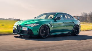 Assetto Corsa Alfa Romeo GIULIA QUADRIFOGLIO GTAM 🥵 At Highlands Long Link In The Description [upl. by Brendis]