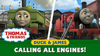 Calling All Engines  Duck amp James US  Segments  Thomas amp Friends™ [upl. by Clerc]