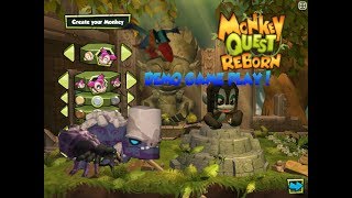 Monkey Quest Reborn  Playing the Demo Link in des [upl. by Krissy]