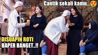 CANTIK SEKALI DISUAPIN ROTI SAMA CEWEK CANTIK PART 16 VIRAL TIKTOK [upl. by Copland]