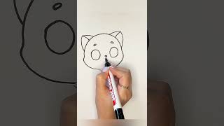 How to Draw a Cute Cat Simple and Fun Drawing Tutorial [upl. by Lundquist]