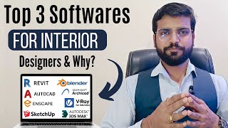 Most Useful Softwares in Interior Designing  Top 3 Softwares [upl. by Phylys533]