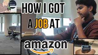 How I Got Job At Amazon  Quality Assurance Analyst  SMT  Interview Process  Sandeep Iniyan [upl. by Yawnoc]