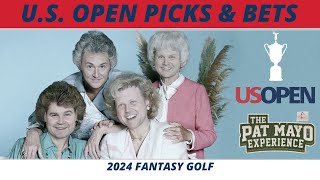 2024 US Open Golf Picks Bets One amp Done  Worst Golf Bad Beats  Memorial Recap Golf Picks [upl. by Krusche]