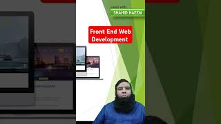 Front End Web Development html css javascript webdesign fullstackdeveloper shorts shahidnaeem [upl. by Adnahsal]