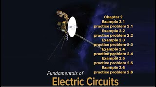 Fundamental Of Electric Circuit 6th Edition  Chapter 1Examples and Practice Problems [upl. by Havard]