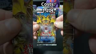 THE INFINITE FORBIDDEN BOOSTER OPENING PART 5  shorts yugioh asmrunboxing asmr yugiohcommunity [upl. by Mcmath]