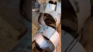 Recycling iron plate to RIM manufacturing recyling crafts diy [upl. by Aekan]