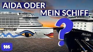 AIDA oder Mein Schiff Der Vergleich [upl. by Nilek]