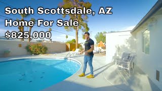 South Scottsdale Home Walkthrough 6826 E Willetta St Scottsdale AZ 85257 [upl. by Werner]