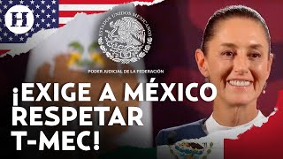 ¡EU preocupado por reforma al PJ Pide a México proteger inversión extranjera y el TMEC [upl. by Kimbell320]