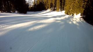 Schruns Hochjoch Abfahrt KapellKropfen [upl. by Goldner]