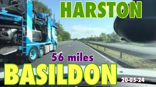 Harston CB22 to Basildon SS14 56 miles 200524 [upl. by Daria]