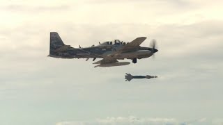 Embraer A29 Super Tucano tested by USAF in 2017 [upl. by Ttereve]