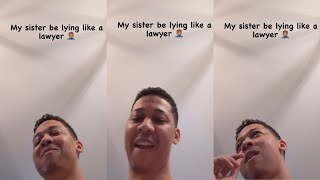 Lil Bibby Accuses Sister Of Lying About Having Mexican Boyfriend [upl. by Alard]