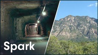 Exploring The Huge Nuclear Bunker Built Inside Of A Mountain  Super Structures  Spark [upl. by Lancey]