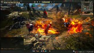 Black Desert Online Gameplay Test 13600KF 7800xt [upl. by Anelav]