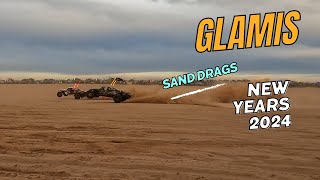 Glamis  Sand Rails and a Helicopter 🚁 New Years 2024  EP 3 [upl. by Annaj]