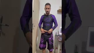 Conjunto rash guard e bermuda pitbull review [upl. by Cyn157]