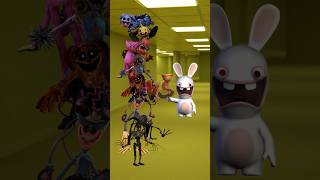 Poppy Playtime VS Rabbids Invasion shorts poppyplaytimechapter rabbidsinvasion [upl. by Annawoj]