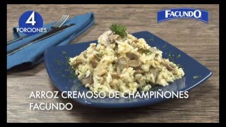 Facundo Ecuador Receta de Arroz con Champiñones [upl. by Quennie]