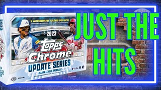 2023 Topps Chrome Update BREAKERS DELIGHT  2 AutosParallels [upl. by Martine112]